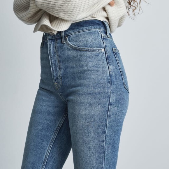 Everlane Denim - Everlane Original Cheeky Jean.  Size 26. Light blue denim.